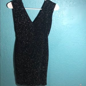 Black sparkly dress